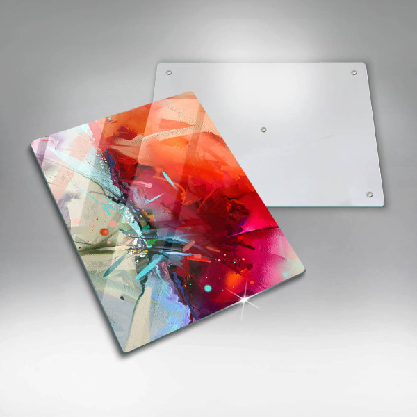 Kokkärlskydd modern Målad abstraktion