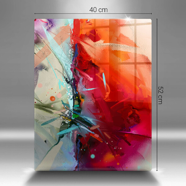 Kokkärlskydd modern Målad abstraktion