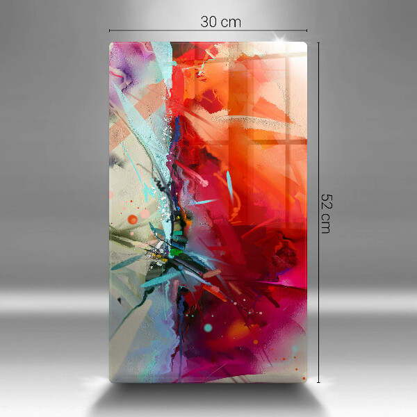 Kokkärlskydd modern Målad abstraktion