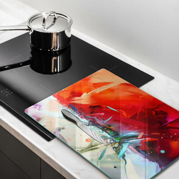 Kokkärlskydd modern Målad abstraktion