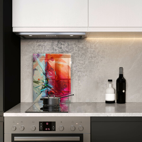 Kokkärlskydd modern Målad abstraktion