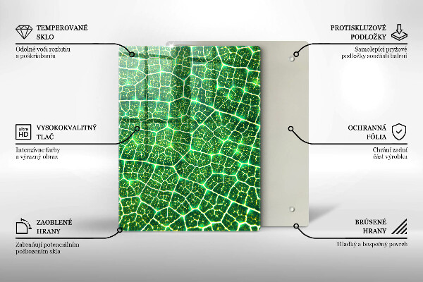 Kokkärlskydd modern Bladstruktur