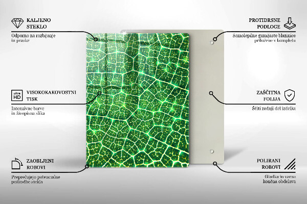 Kokkärlskydd modern Bladstruktur