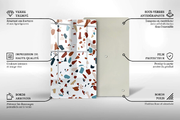 Kokkärlskydd modern Dekorativ sten