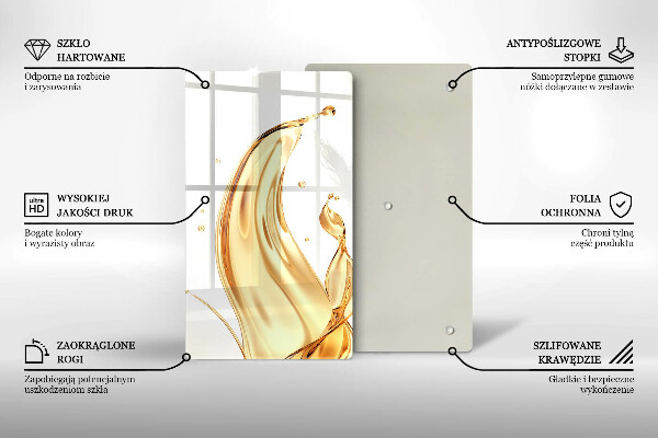 Skydd för induktionsspis modern Olivolja