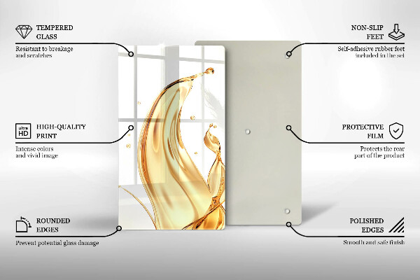 Skydd för induktionsspis modern Olivolja