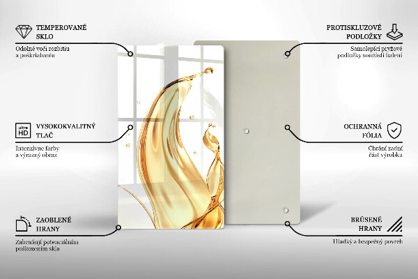 Skydd för induktionsspis modern Olivolja