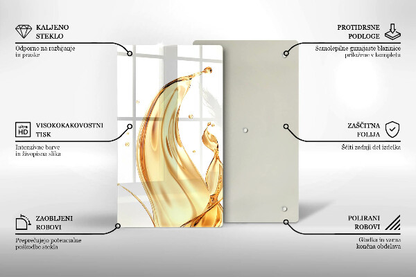 Skydd för induktionsspis modern Olivolja