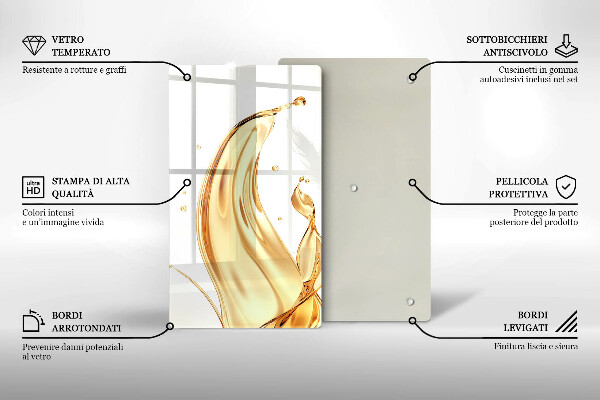 Skydd för induktionsspis modern Olivolja