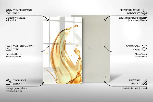 Skydd för induktionsspis modern Olivolja