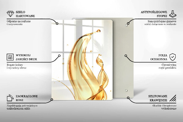 Skydd för induktionsspis modern Olivolja