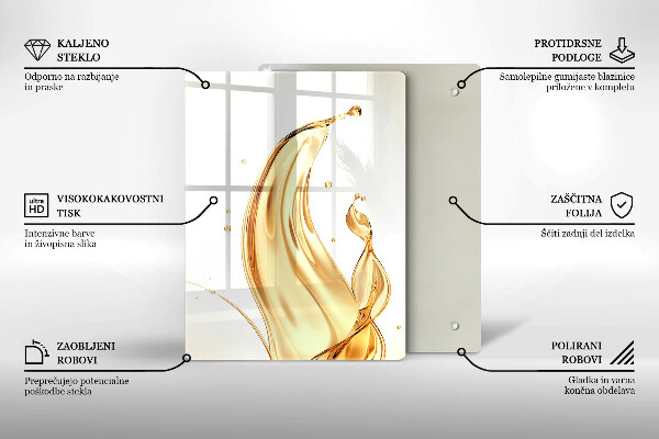 Skydd för induktionsspis modern Olivolja