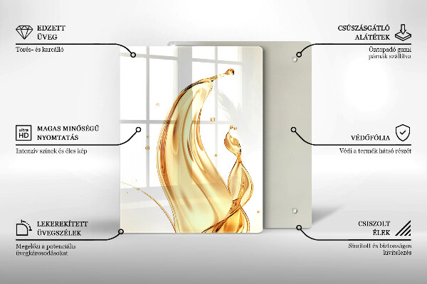 Skydd för induktionsspis modern Olivolja