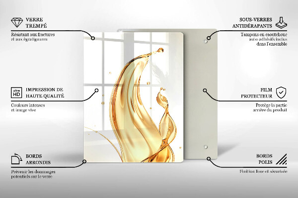 Skydd för induktionsspis modern Olivolja