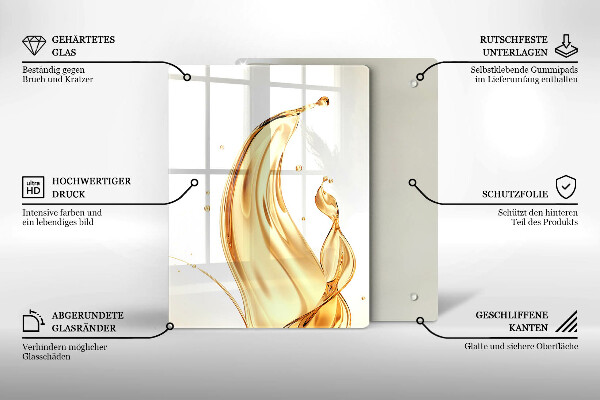 Skydd för induktionsspis modern Olivolja