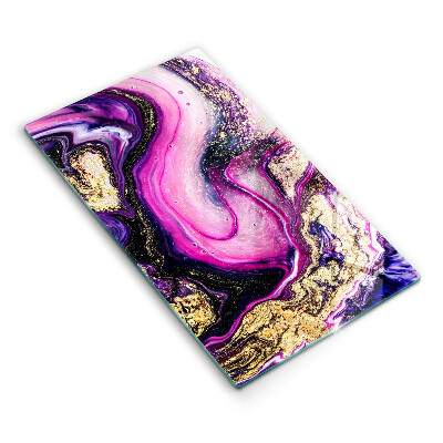 Kokkärlskydd modern Abstrakt design guld