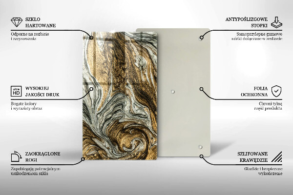 Kokkärlskydd modern Rik abstraktion