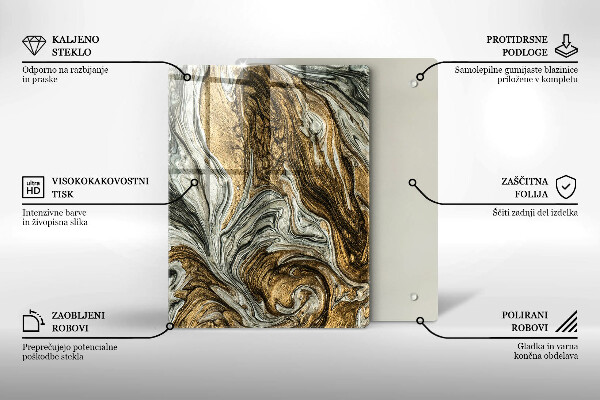 Kokkärlskydd modern Rik abstraktion