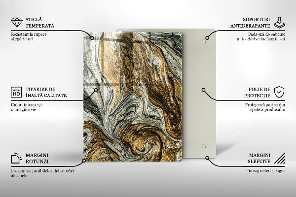 Kokkärlskydd modern Rik abstraktion