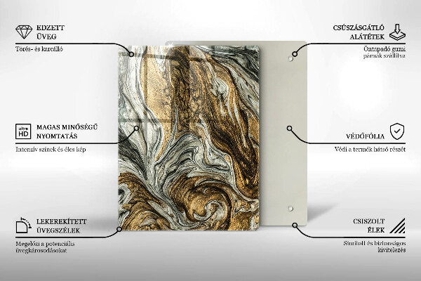 Kokkärlskydd modern Rik abstraktion