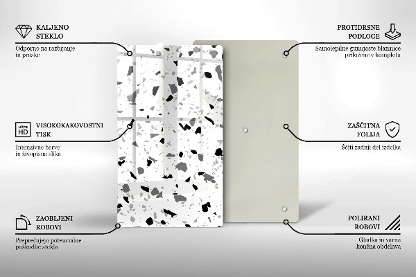 Kokkärlskydd modern Dekorativ sten gres