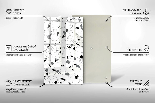 Kokkärlskydd modern Dekorativ sten gres