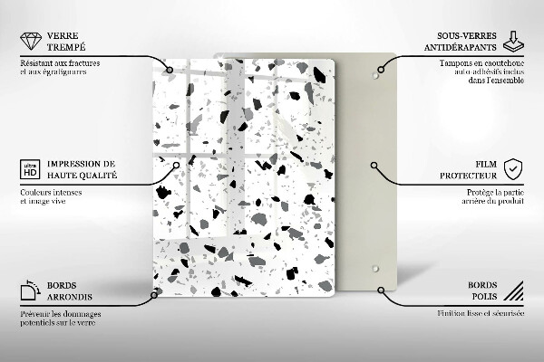 Kokkärlskydd modern Dekorativ sten gres