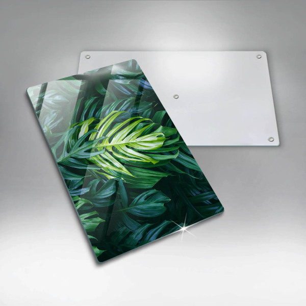 Glashällskydd modern Vilda Monstera blad