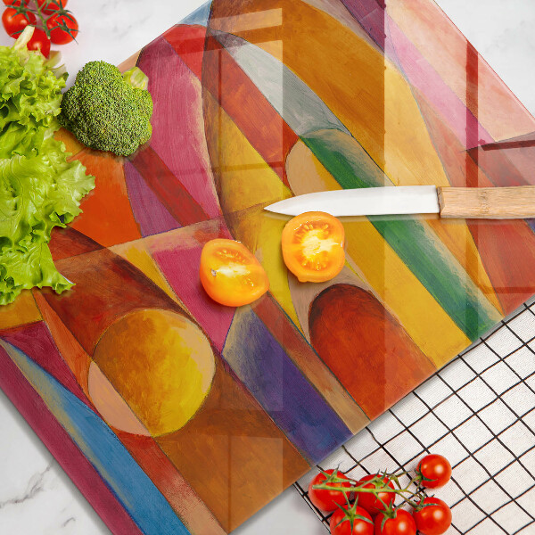 Glashällskydd modern Färgglad abstraktion