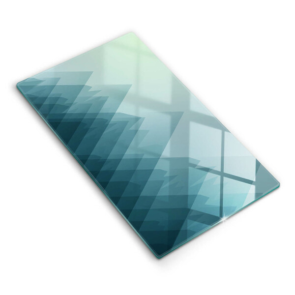 Glashällskydd modern Abstrakta berg