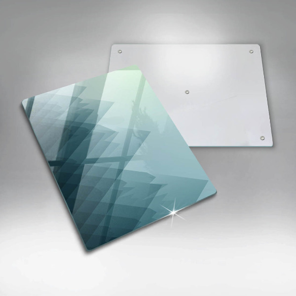 Glashällskydd modern Abstrakta berg