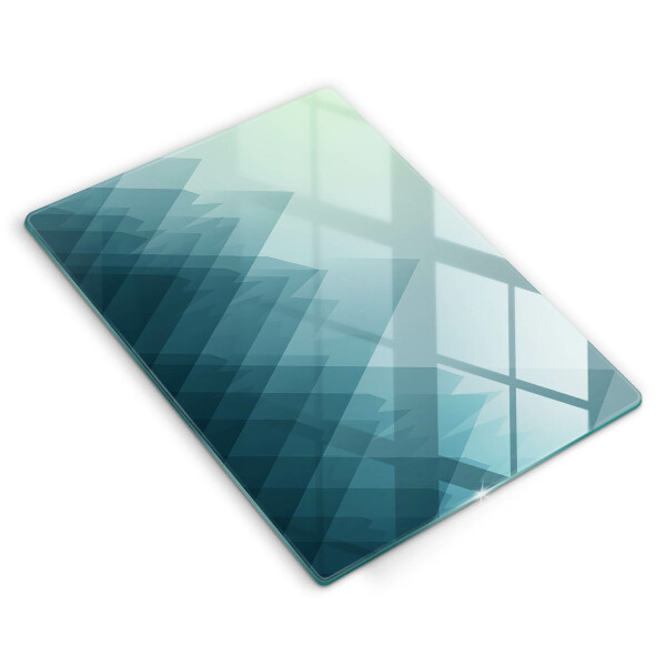 Glashällskydd modern Abstrakta berg