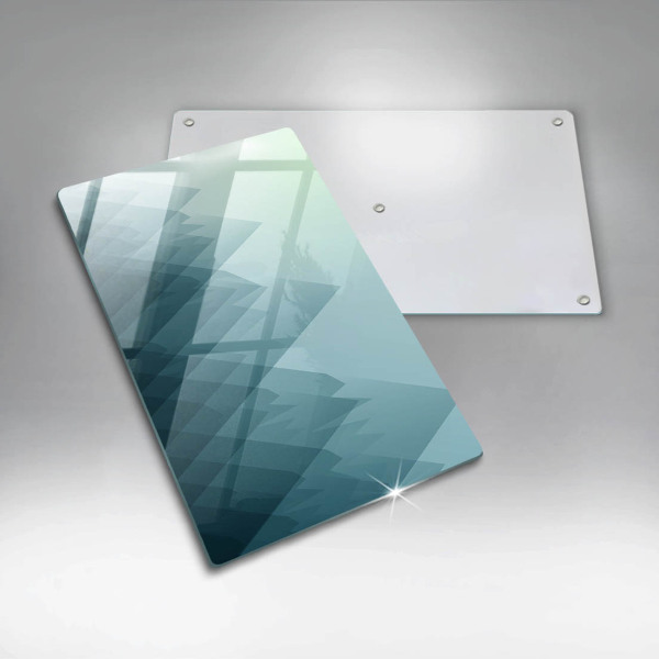 Glashällskydd modern Abstrakta berg