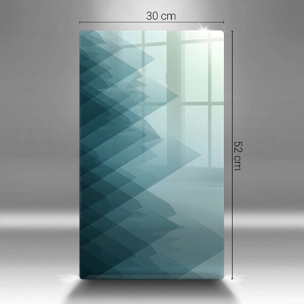 Glashällskydd modern Abstrakta berg