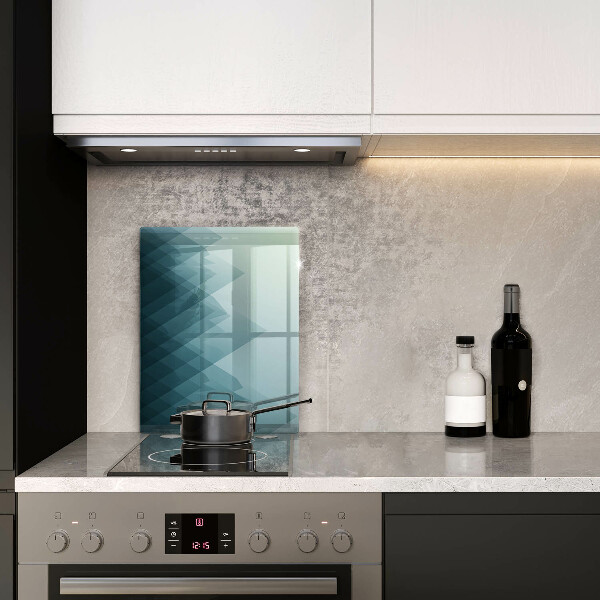 Glashällskydd modern Abstrakta berg