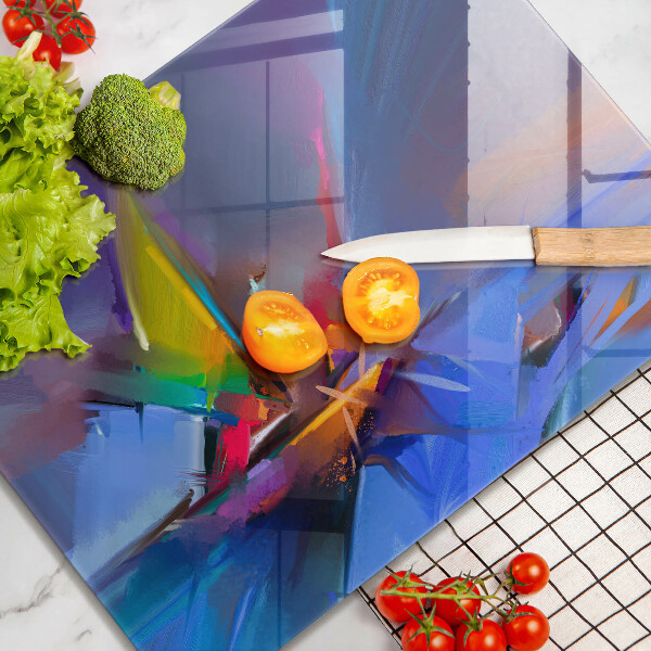 Glashällskydd modern Målad abstraktion