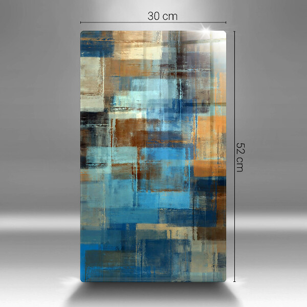 Glashällskydd modern Målad bakgrund