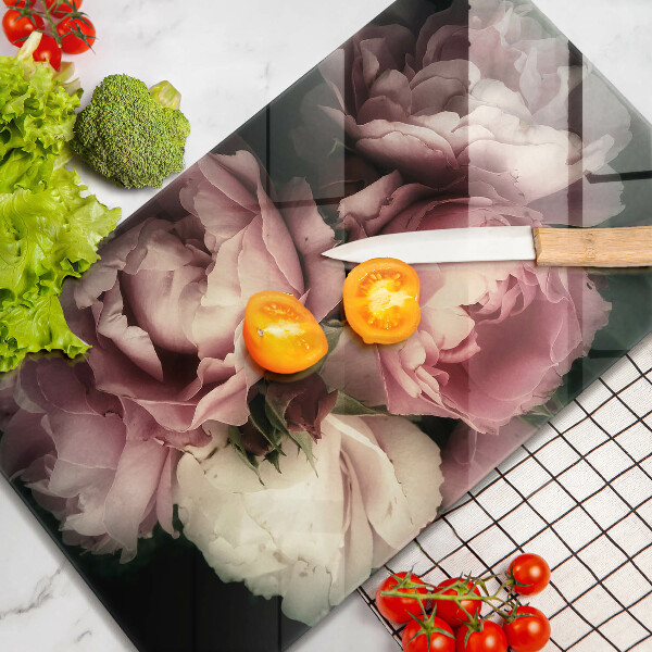 Glashällskydd modern Pionblommor