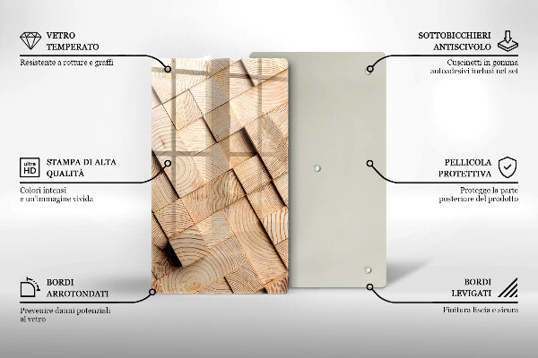 Glashällskydd modern Trärutor