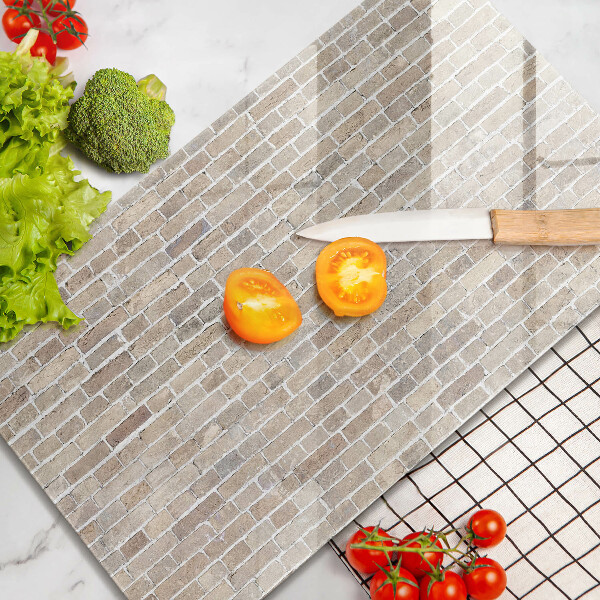 Glashällskydd modern Ljus tegelvägg