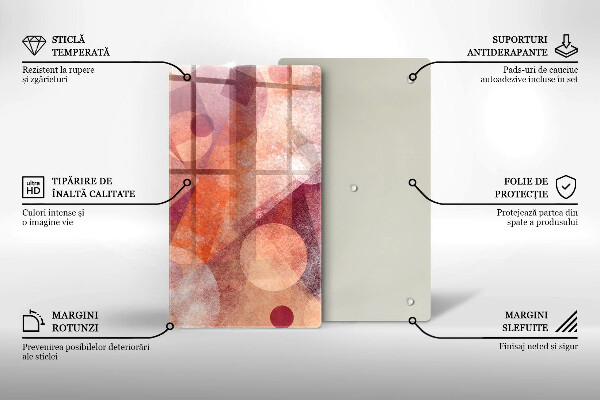 Glashällskydd modern Abstrakt konst