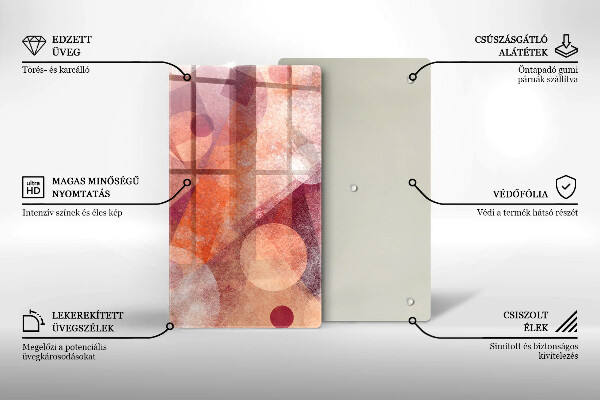 Glashällskydd modern Abstrakt konst