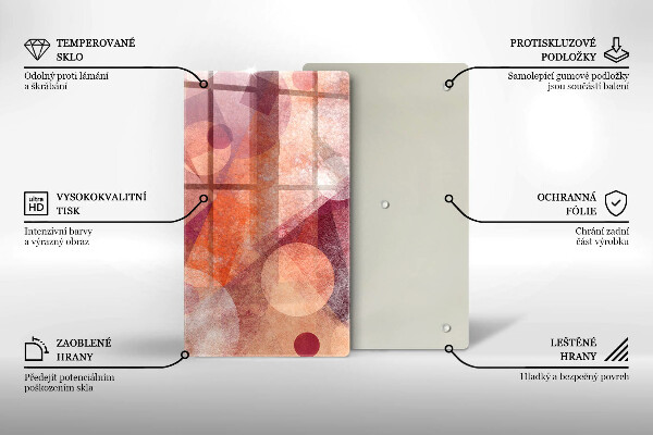 Glashällskydd modern Abstrakt konst