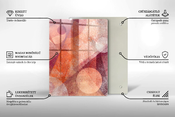 Glashällskydd modern Abstrakt konst