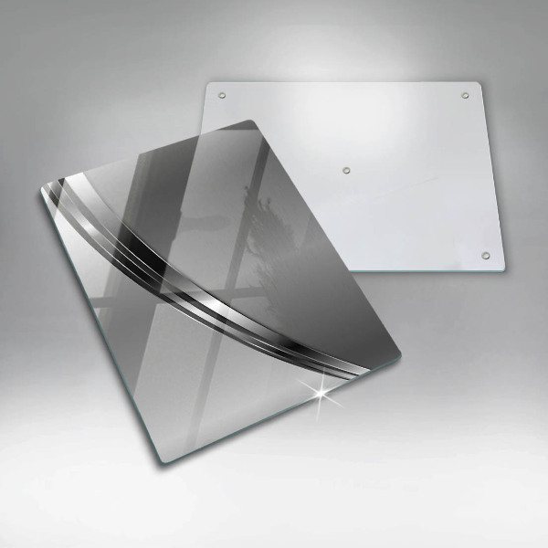 Glashällskydd modern Metallabstraktion