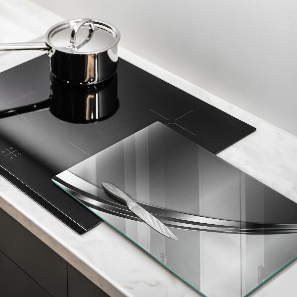 Glashällskydd modern Metallabstraktion