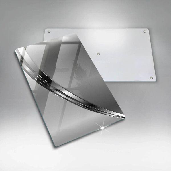 Glashällskydd modern Metallabstraktion