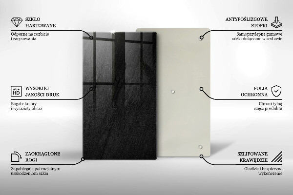 Glashällskydd modern rock textur