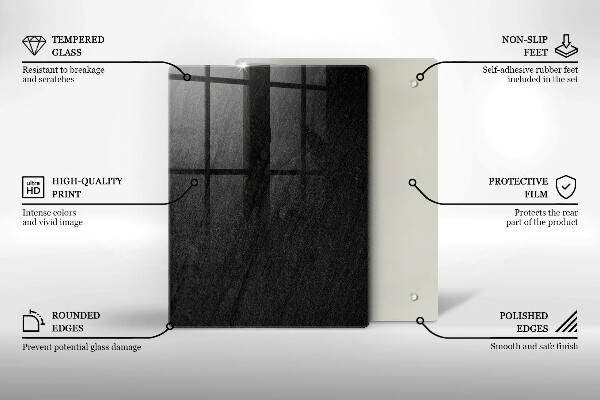 Glashällskydd modern rock textur