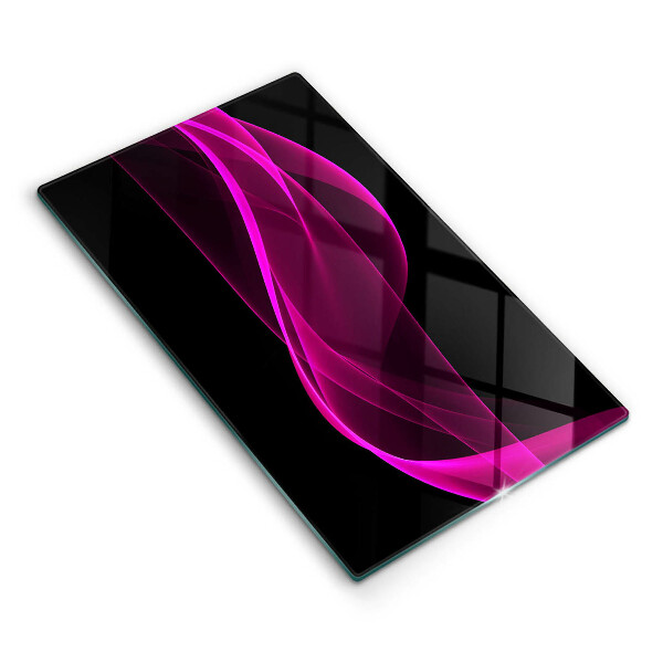 Glashällskydd modern Rosa abstraktion